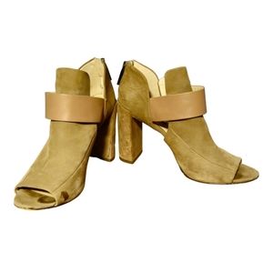 Louise et cie Womene Platform Shoes Size 8 Pumps Leather tan